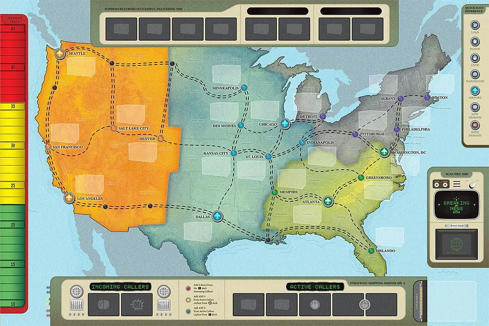 USAopoly Express Route Board Game