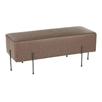 Daniella Contemporary Bench by LumiSource