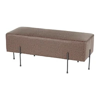 Daniella Contemporary Bench by LumiSource