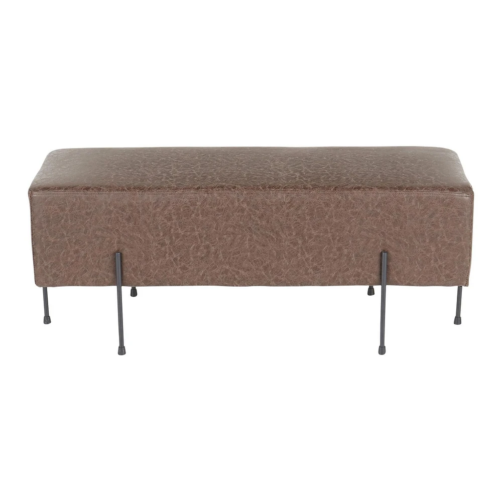 Daniella Contemporary Bench by LumiSource