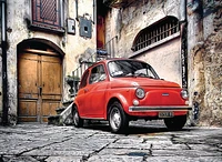 Clementoni Fiat 500, 500 Piece Puzzles