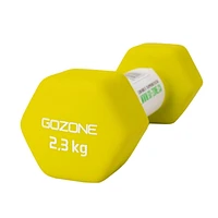 GoZone Neoprene Hex Dumbbell, No-roll design