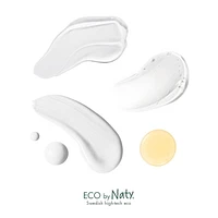 Eco by Naty Ecocert Certified Gentle Baby Bath Foam for Sensitive Skin with Organic & Natural Ingredients - Free from Nasty Chemicals, 6 x 6.7 Fl. Ounce (Tear Free Bubble Bath)