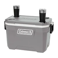 Coleman 316 Series 52-Quart Hard Cooler, 49.2-L, Rock Grey