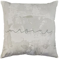 hometrends "Imagine" Decorative Cushion, 18" x 18", chic design