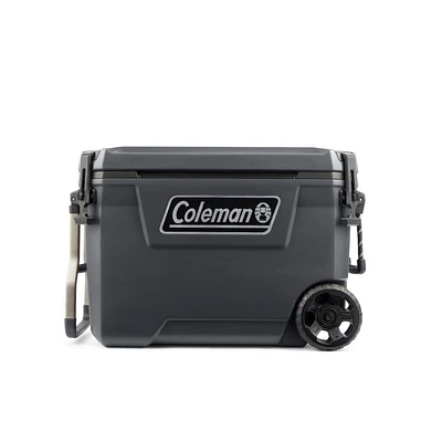 Coleman Convoy Series 65-Quart Cooler With Wheels, 61.5-Litre Camping Cooler