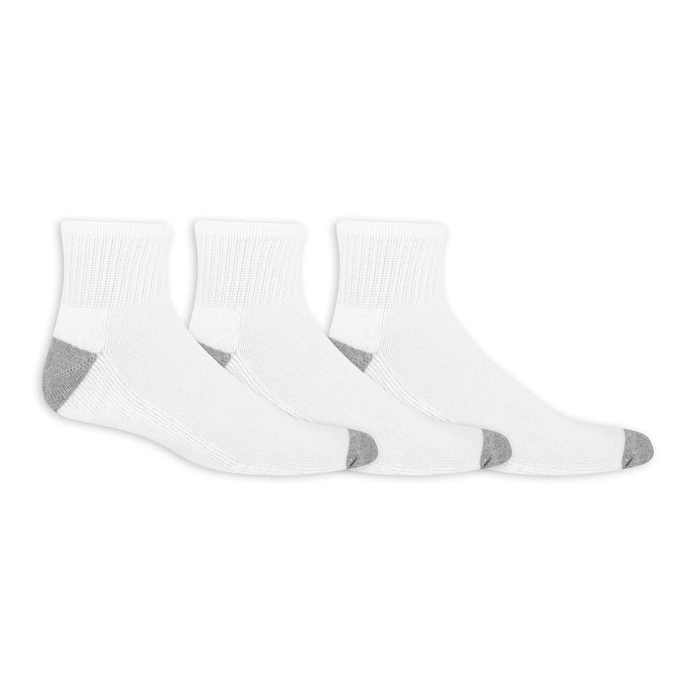 Fruit of the Loom Mens 4 Pair Ankle Socks