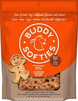 Buddy Biscuits Softies Soft & Chewy Dog Treats, Peanut Butter, 6 oz. Pouch, Buddy Biscuits Softies