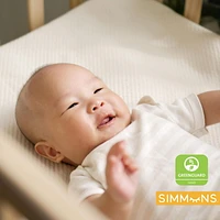 Simmons Sleepytime Crib Mattress, Breathable Waterproof