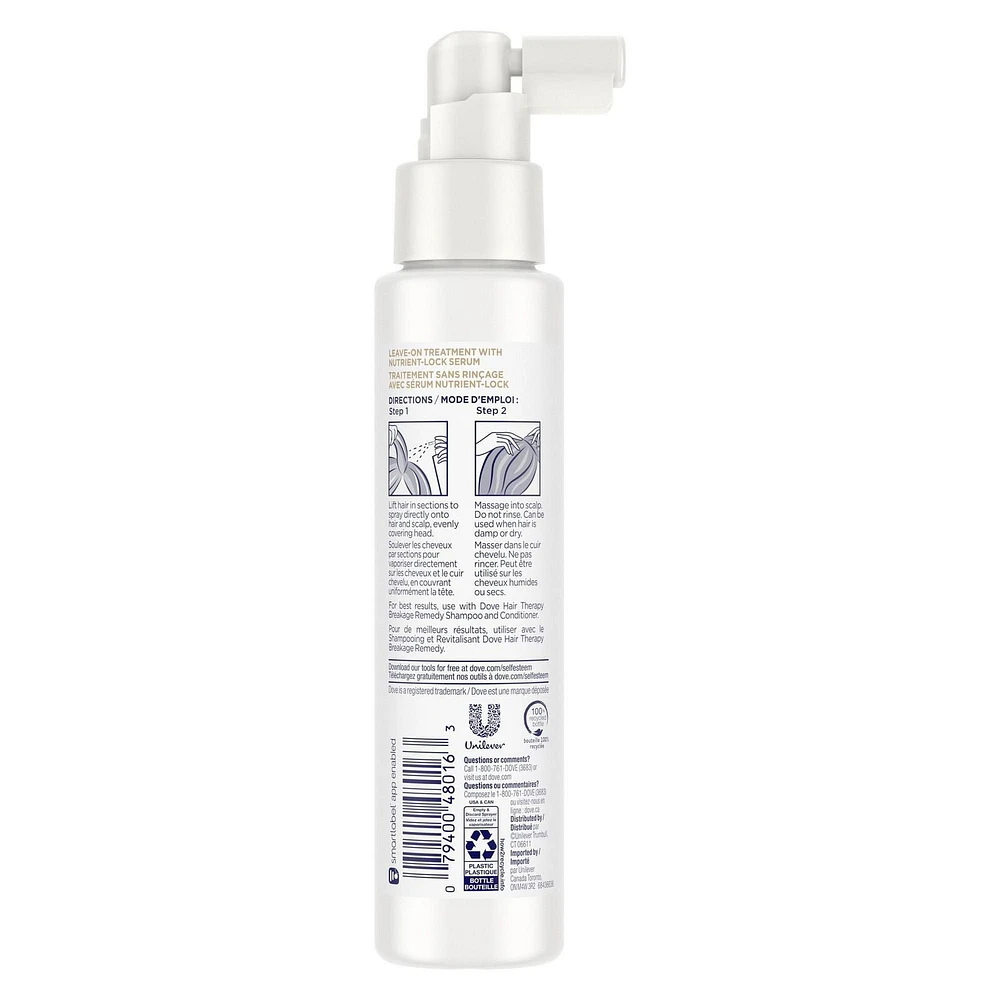 Dove Breakage Remedy Leave On Hair Treatment, 100 ml Leave On Treatment