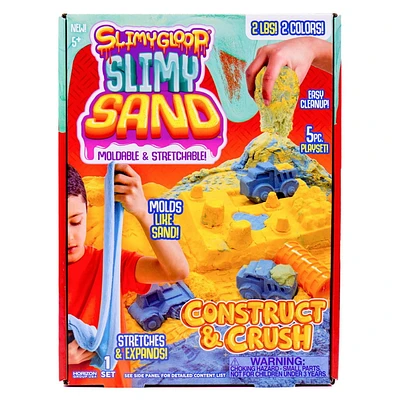 SLIMYGLOOP®SLIMYSAND™ Construct & Crush Kit