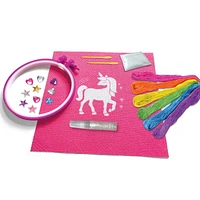 Shimmer N Sparkle: Unicorn Embroidery Kit