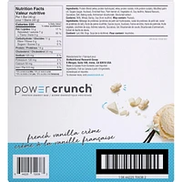 POWER CRUNCH PROTEIN BAR FRENCH VANILLA 40G, PROTEIN ENERGY BAR