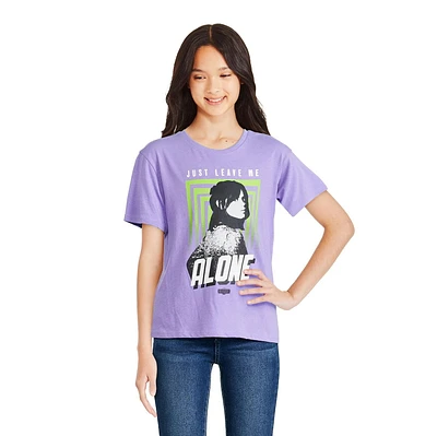 T-shirt à manches courtes et imprimé graphique Beetlejuice pour filles