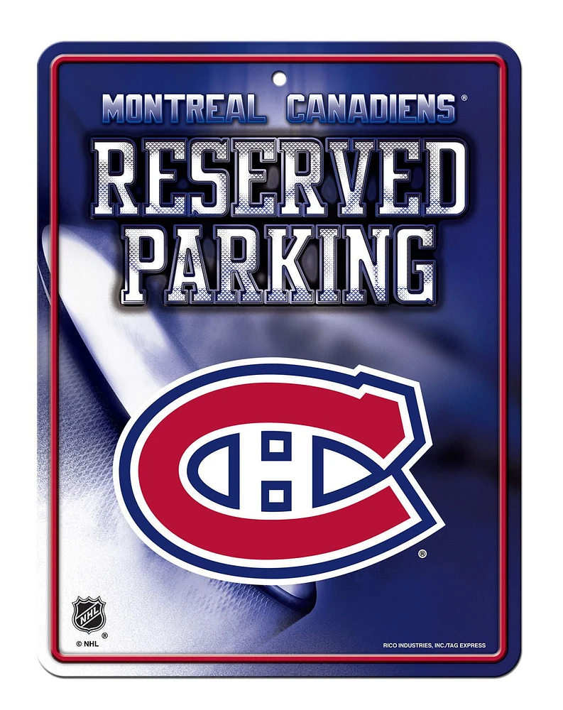 GTEI NHL Montreal Canadiens Parking Sign