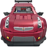 MEGA Hot Wheels Cadillac ATS-V R Vehicle Building Toy Kit (319 Pieces) for Collectors, Ages 13+