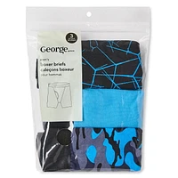 George Men's Boxer Briefs 3-Pack