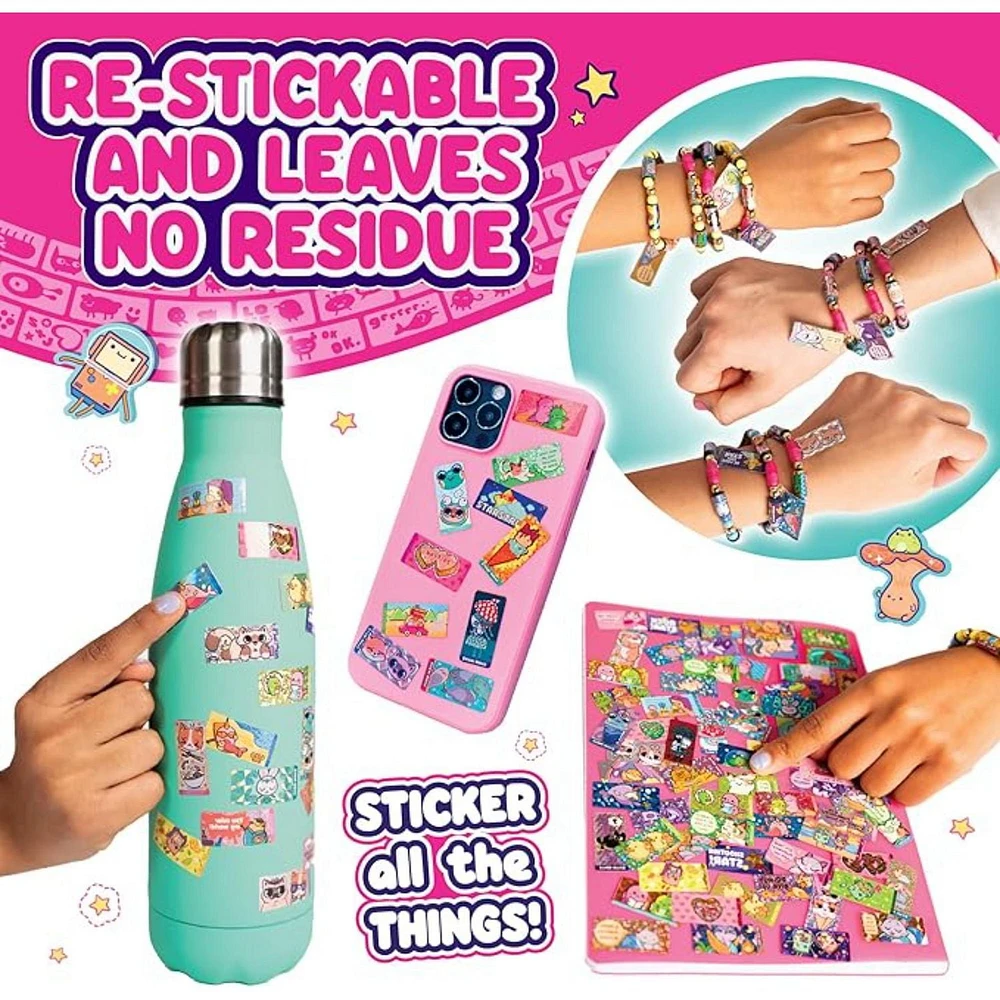 Sticki Rolls - Shareable Self-Adhesive Jewelry - Sticki Book Kit