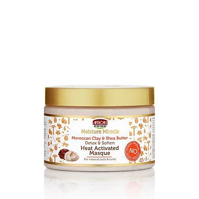 Moisture Miracle Moroccan Clay & Shea Butter Heat Activated Masque