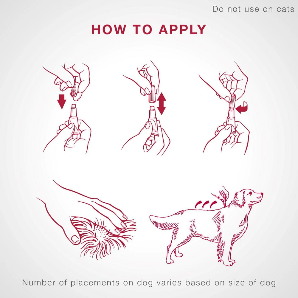 K9 Advantix II traitement contre les puces et les tiques pour chiens de petit taille