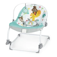 Bright Starts Wild Vibes Infant to Toddler Rocker, 0 -30 months