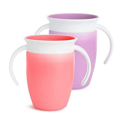 Munchkin Miracle® 360° Trainer Cup, 7oz, 2pk