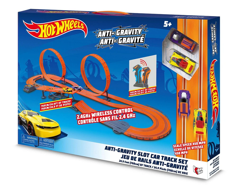 Hot Wheels Anti-Gravity Slot Car Track Set