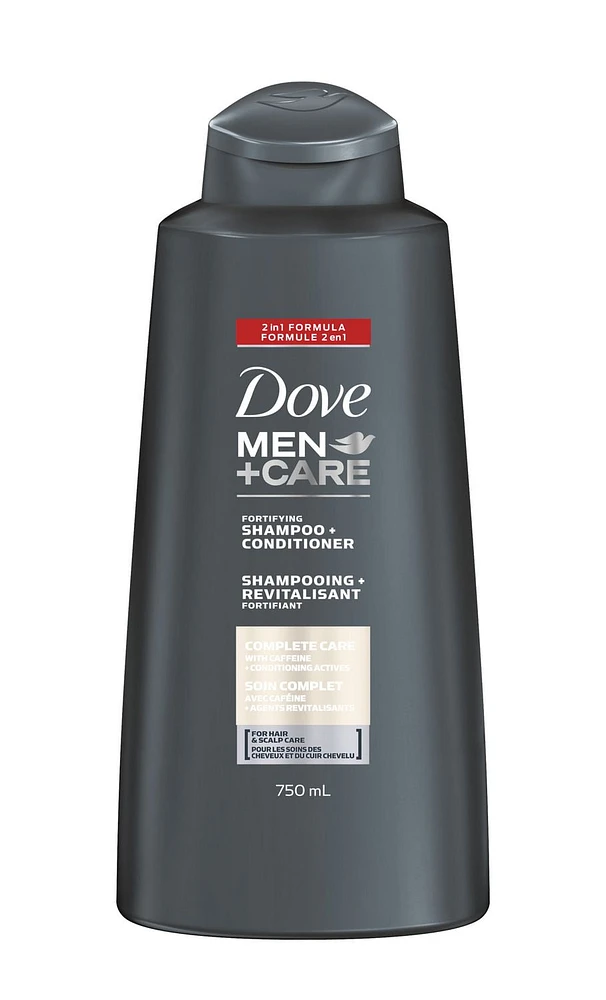 Shampoo+Conditioner Dove Men Care Complete Care Shampoing+Revitalisant 750 ML