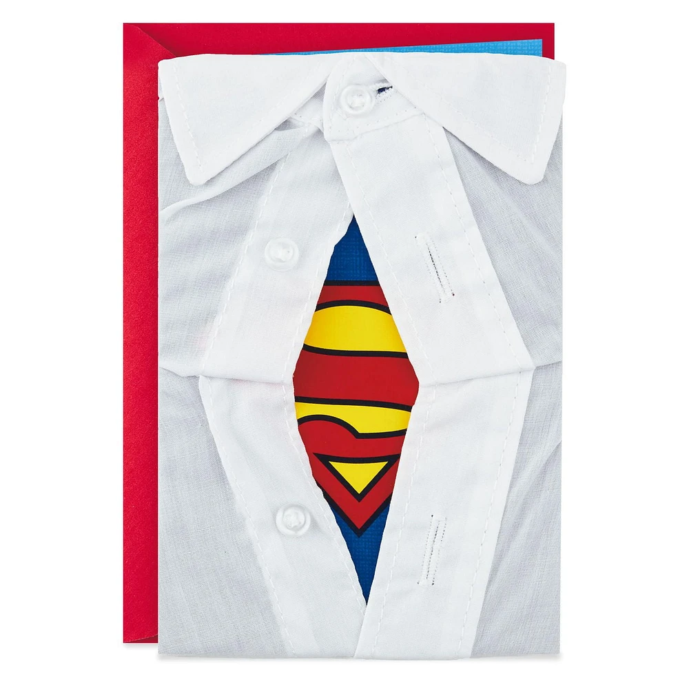 Hallmark Signature Fathers Day Card for Dad (Superman)