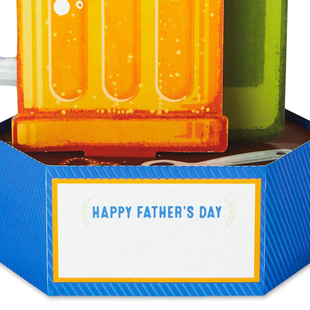 Hallmark Paper Wonder Pop Up Fathers Day Card (Cheers to You)