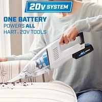 HART™ 20-Volt Cordless Hand Vacuum Kit, 20V Cordless System