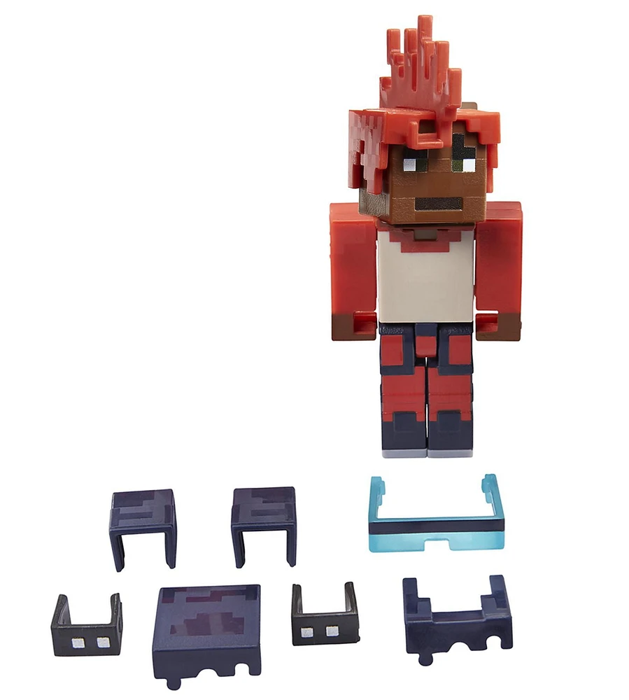 Minecraft Creator Series Wrist Spikes Figure, Collectible Building Toy