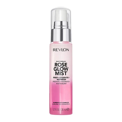 Revlon PhotoReady Rose Glow Mist Face Primer, Prep, Hydrate & Refresh Spray