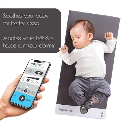 Baby Brezza Smart Soothing Mat, 8 settings - Grey