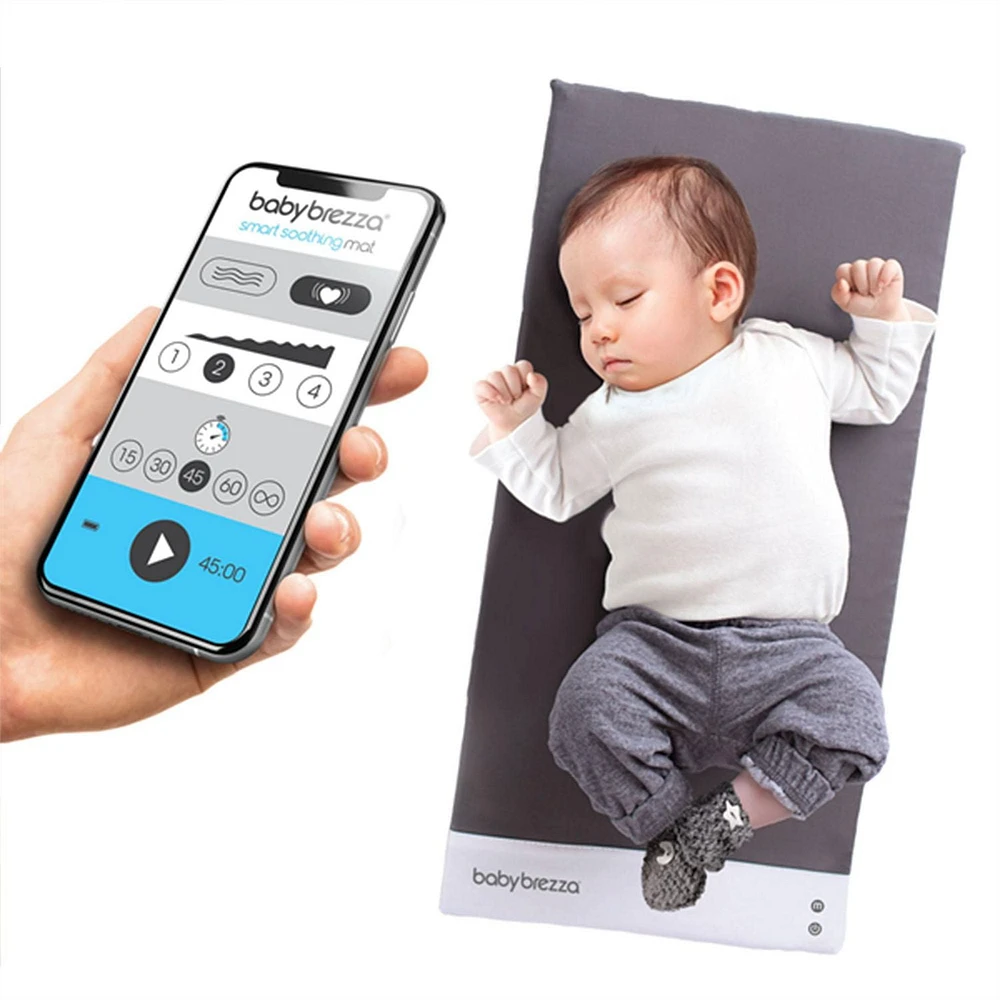 Baby Brezza Smart Soothing Mat, 8 settings - Grey