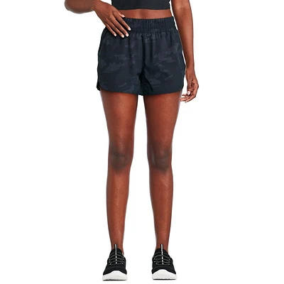 Short tissé imprimé Athletic Works pour femmes Tailles TP–TTG
