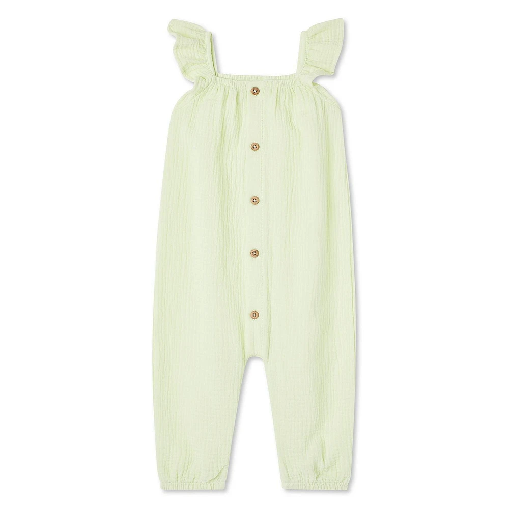 Barboteuse chiffonnée George pour bébés filles