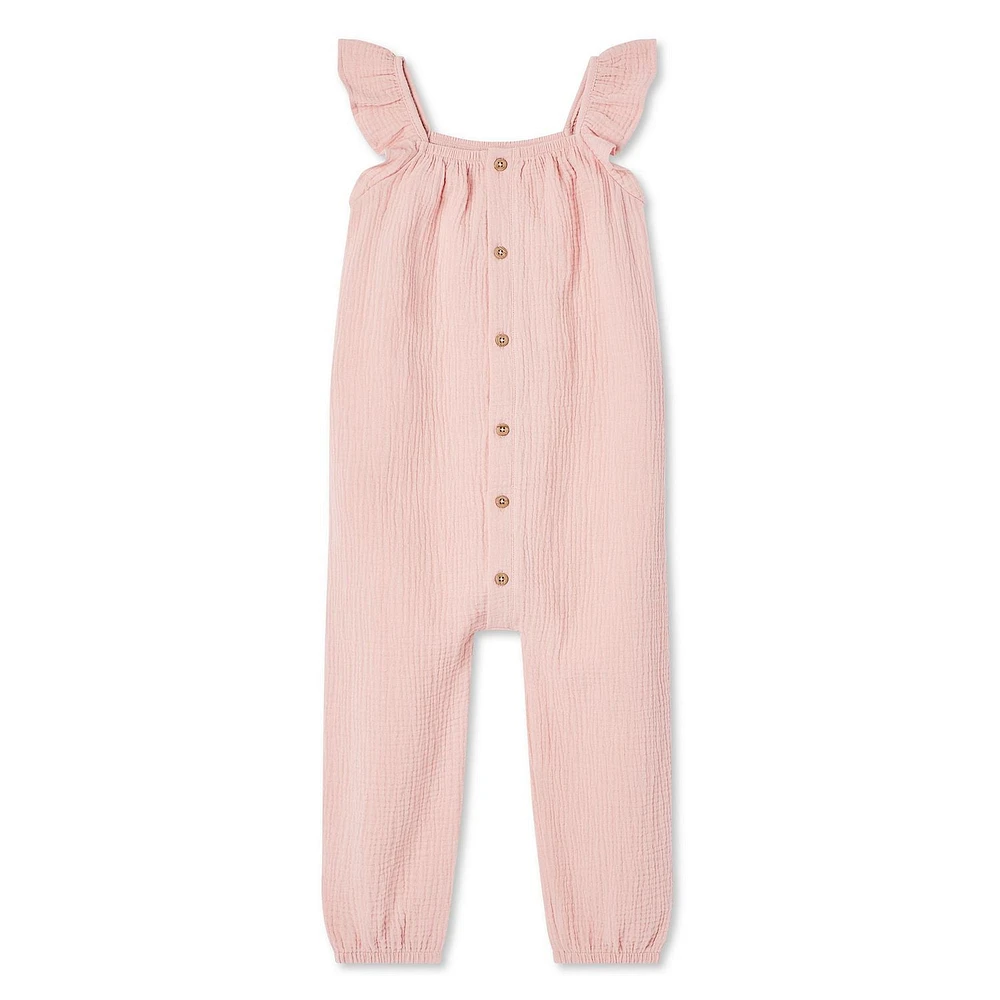 Barboteuse chiffonnée George pour petites filles