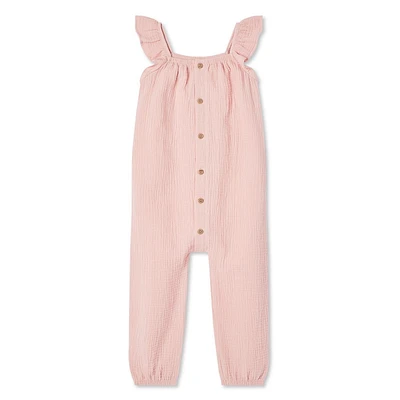 Barboteuse chiffonnée George pour petites filles