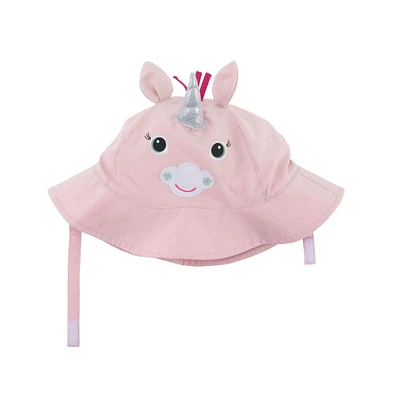 ZOOCCHINI - Bébé, enfant en bas âge UPF50 + chapeau de soleil - Bonnet de bain - Allie l'Alicorn