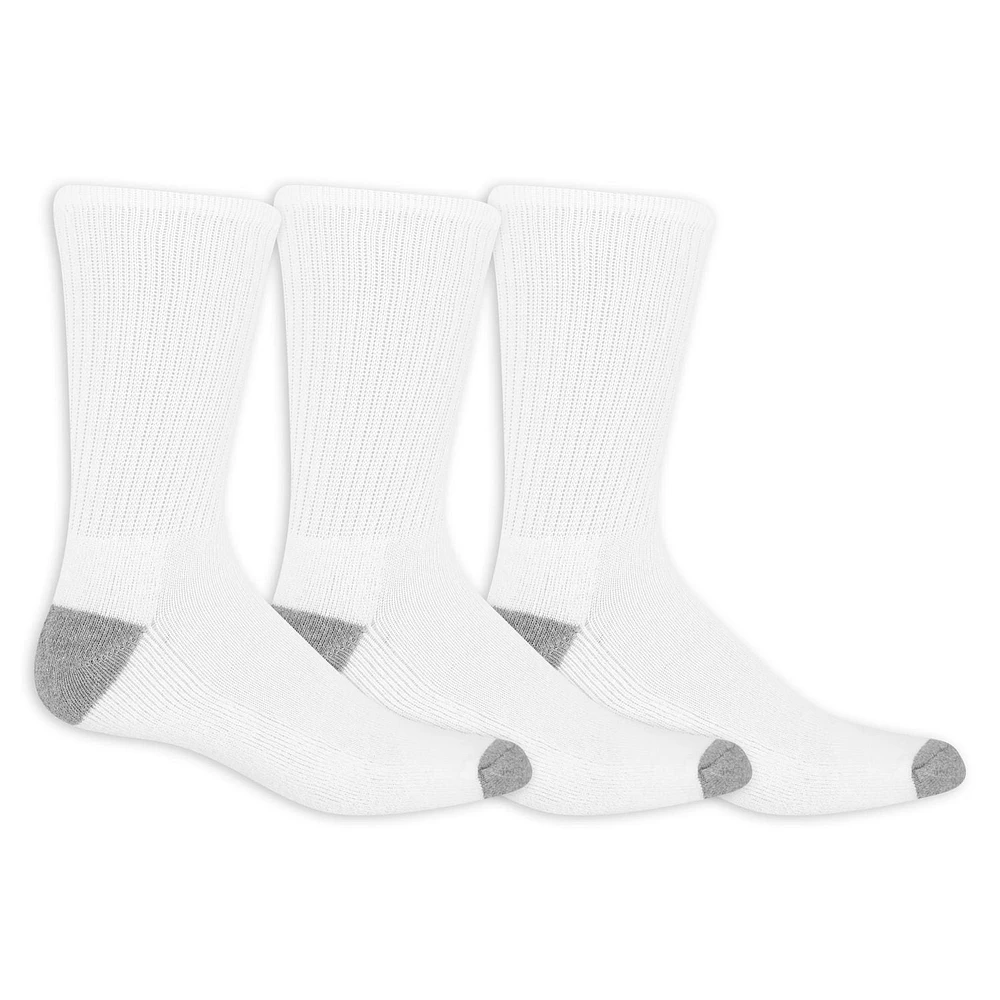 Fruit of the Loom Mens 4 Pair Crew Socks