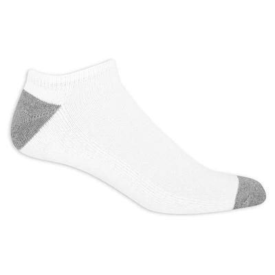 Fruit of the Loom Mens 4 Pair No Show Socks