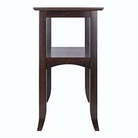 Winsome Camden Console Table Coffee Finish