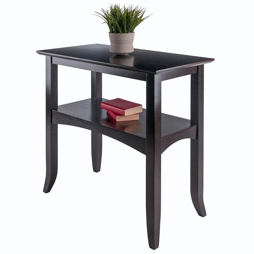 Winsome Camden Console Table Coffee Finish