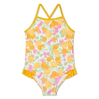 George Toddler Girls' Ruffle Swimsuit 1-Piece