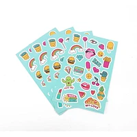 STICKERS-BLUE, 4 sheets as a set