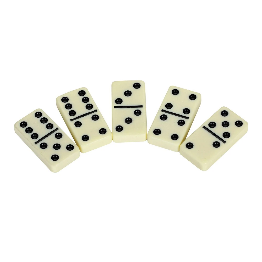 Hathaway Premium Domino Set with Wooden Carry Case