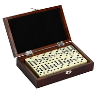 Hathaway Premium Domino Set with Wooden Carry Case