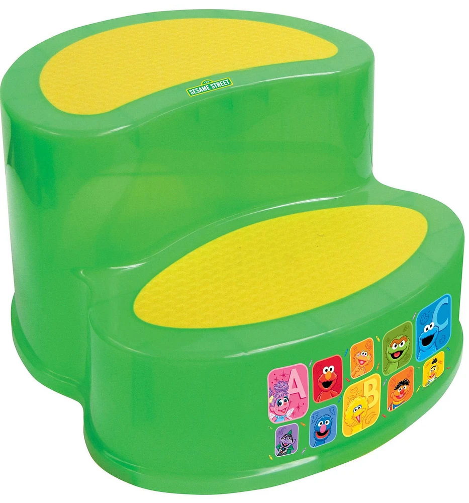 Sesame Street 2 Tier Step Stool