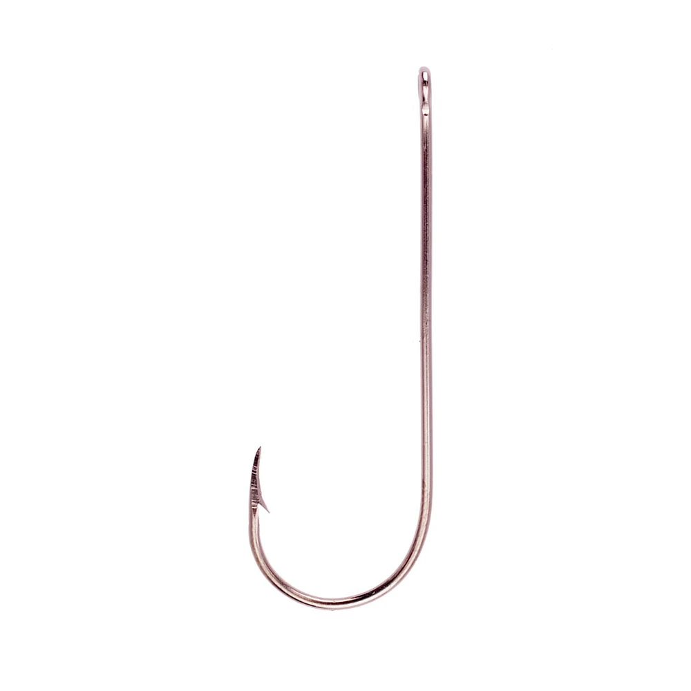 Eagle Claw Q214AH-6 Aberdeen Hook, Bronze, Size 6, 10Pk, Aberdeen Hook, Bronze